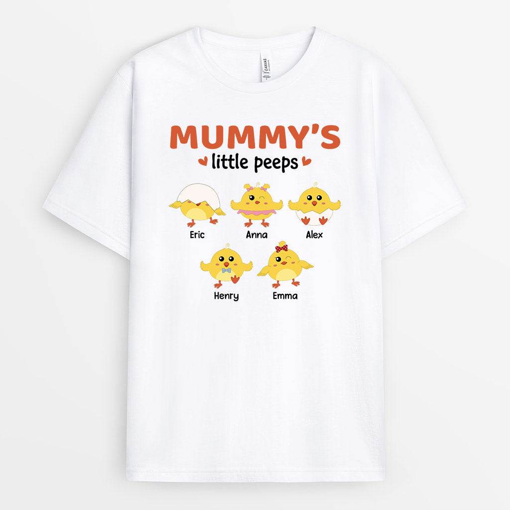 Grandma/Mummy's Little Peep - Personalised Gifts | T-shirts for Grandma/Mum