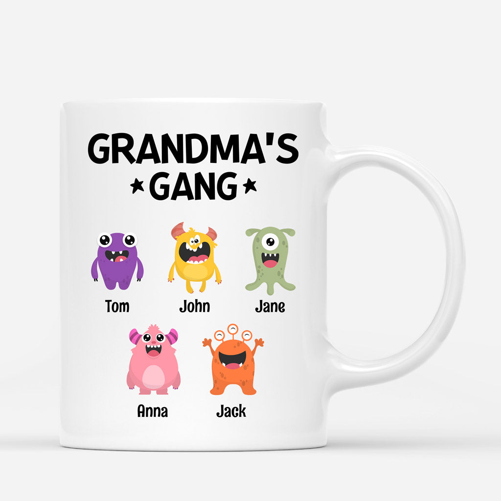 0795AUK1 Personalised Mugs Gifts Kid Grandma Mum