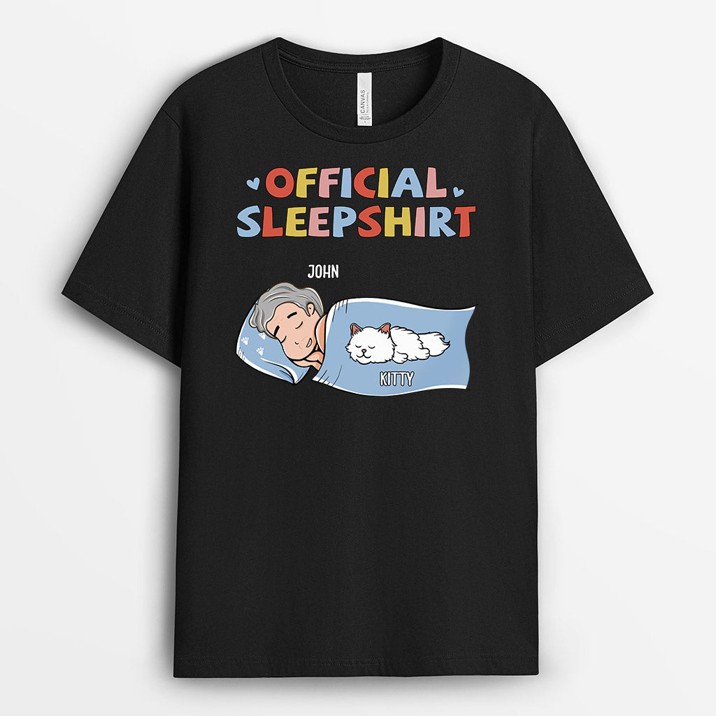 Official Sleepshirt - Personalised Gifts | T-shirts for Cat Lovers