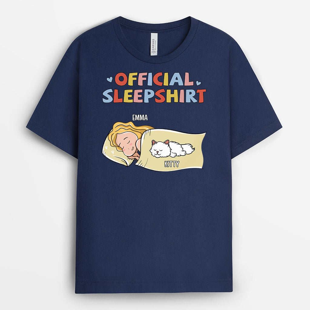 Official Sleepshirt - Personalised Gifts | T-shirts for Cat Lovers