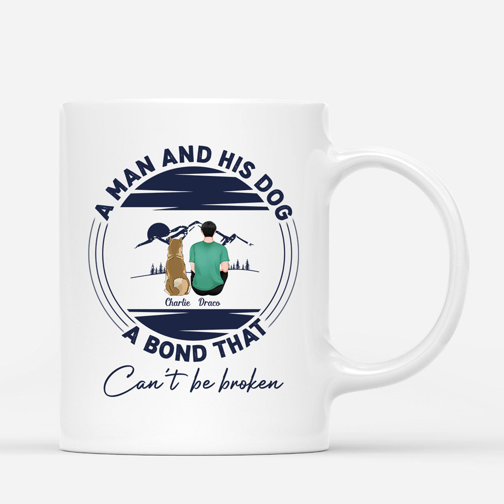 A Bond That Can't Be Broken - Personalised Gifts | Mugs for Dog Lovers