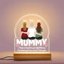 0811LUK2 Personalised 3D LED Light Gifts Mother Grandma Mum