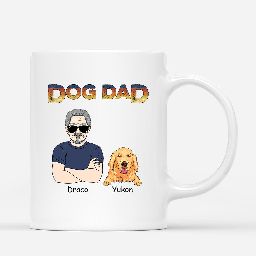 Dog Dad - Personalised Gifts | Mugs for Dog Lovers