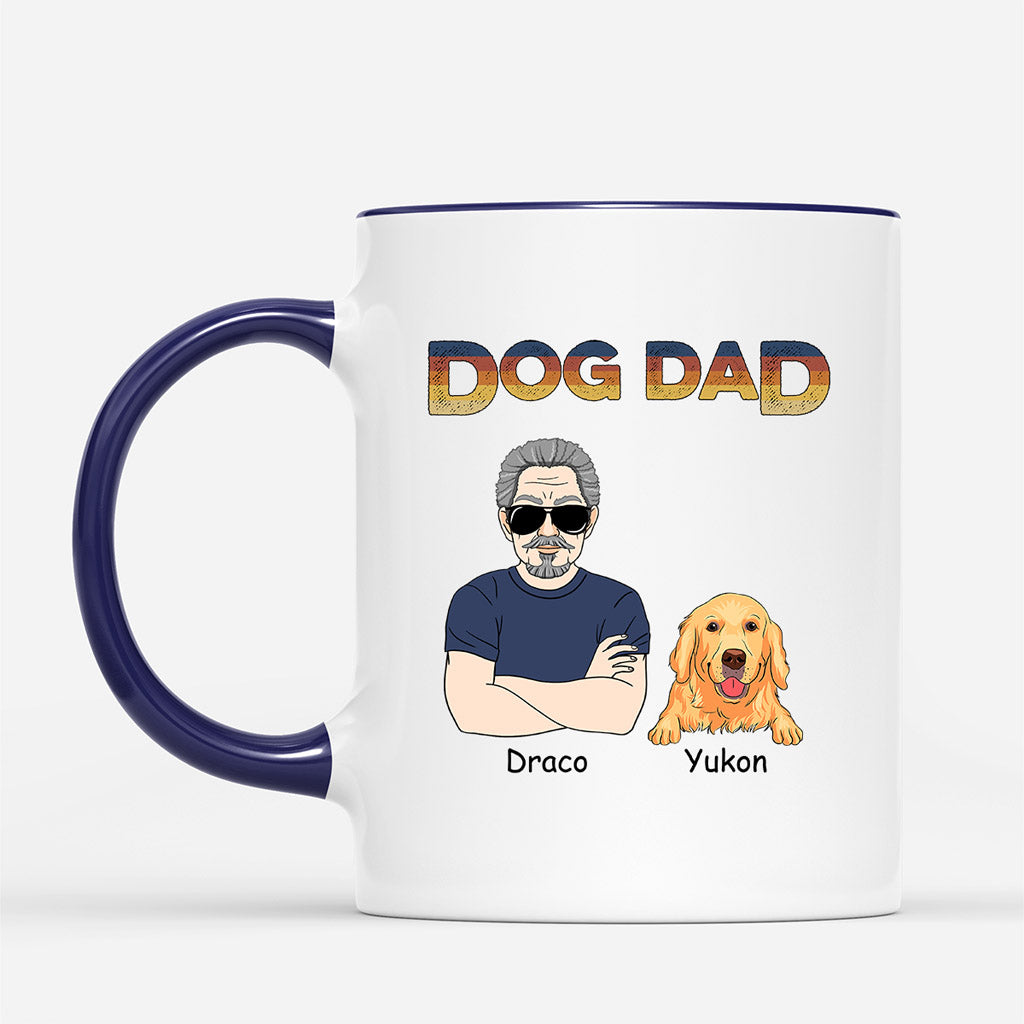 Dog Dad - Personalised Gifts | Mugs for Dog Lovers