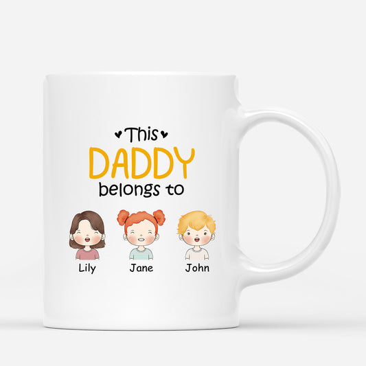 0827MUK1 Personalised Mugs Gifts Grandad Dad