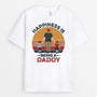 0828AUK2 Personalised T shirts Gifts Heart Grandad Dad