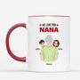 0830MUK2 Personalised Mugs Gifts Shoulder Mum