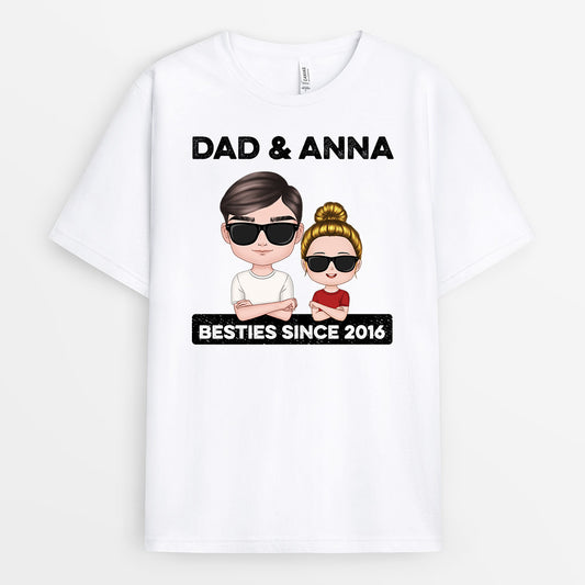 0832AUK2 Personalised T shirts Gifts Dad Grandpa Dad