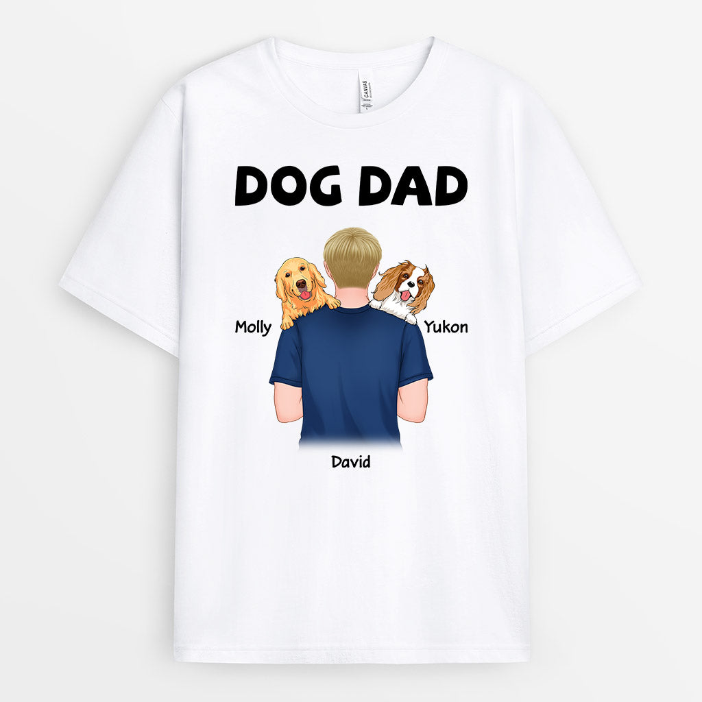 0834AUK1 Personalised T shirts Gifts Dog Dog Lovers