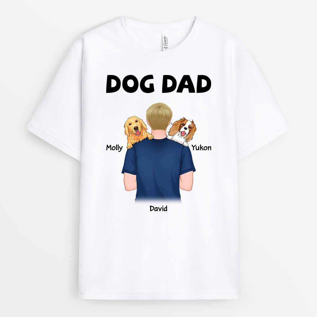 Dog Dad - Personalised Gifts | T-shirts for Dog Lovers