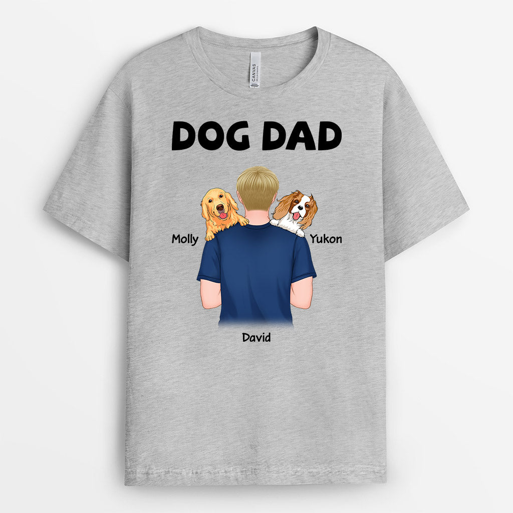 Dog Dad - Personalised Gifts | T-shirts for Dog Lovers