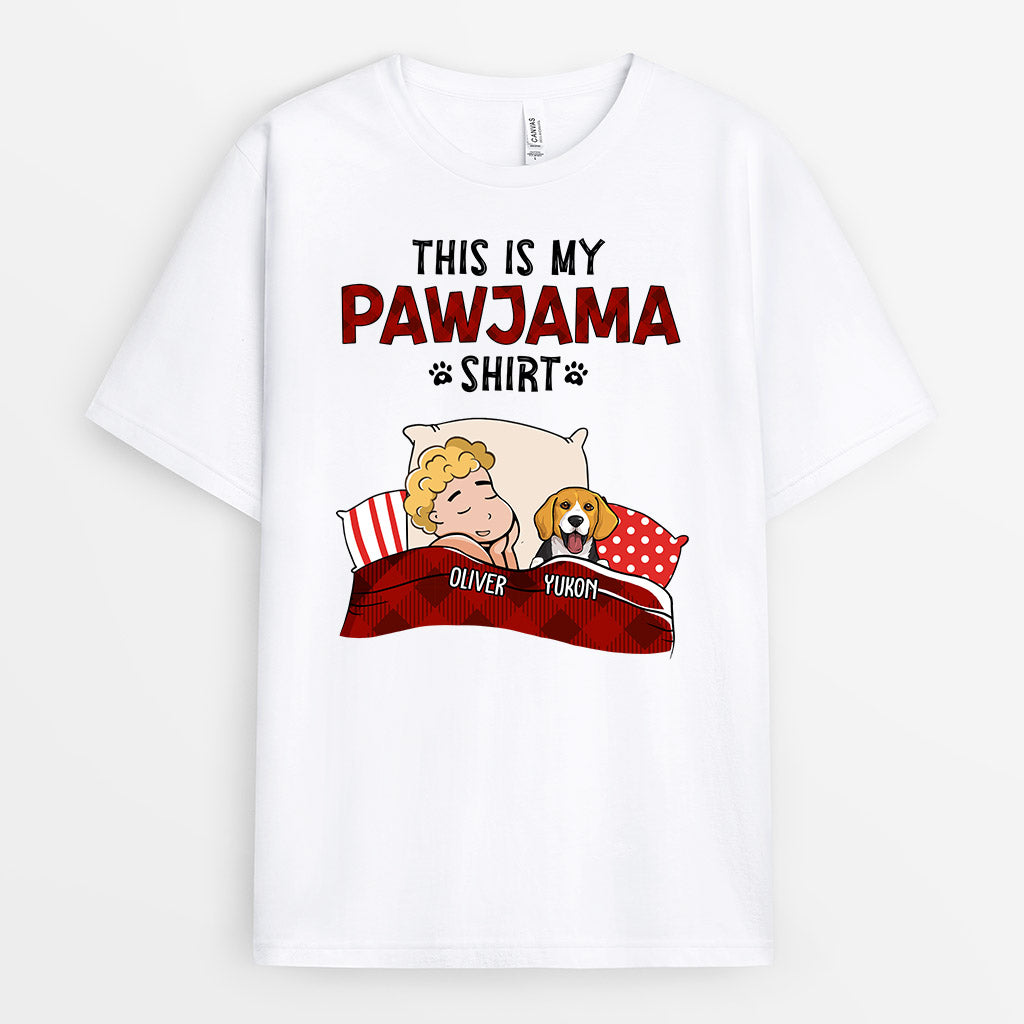 This Is My Pawjama Shirt - Personalised Gifts | T-shirts for Dog Lovers
