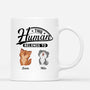 0843MUK1 Personalised Mugs Gifts Walking Cat Lovers