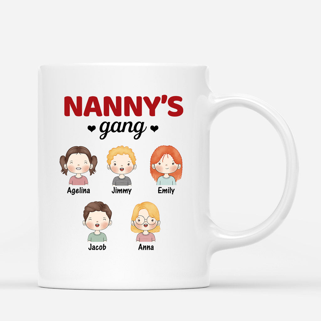 Mummy's Gang - Personalised Gifts | Mugs for Grandma/Mum