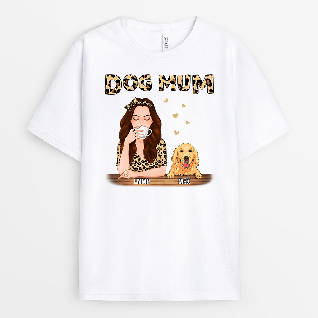 Dog Mum - Personalised Gifts | T-shirts for Dog Lovers