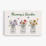 0869CUK1 Personalised Canvas Gifts Flowers Grandma Mum