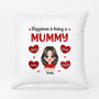 0911PUK2 Personalised Pillow Gifts Leopard Grandma Mum