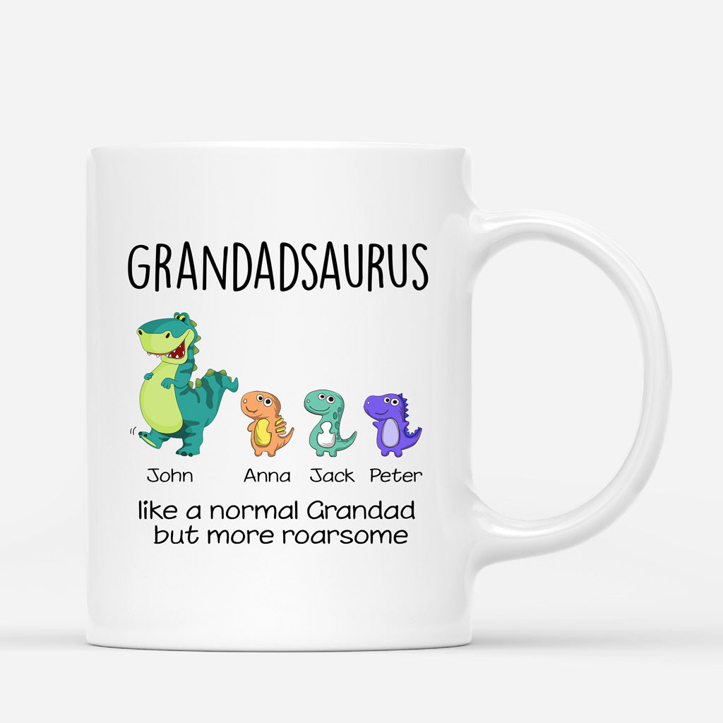 Daddysaurus - Personalised Gifts | Mugs for Grandad/Daddy