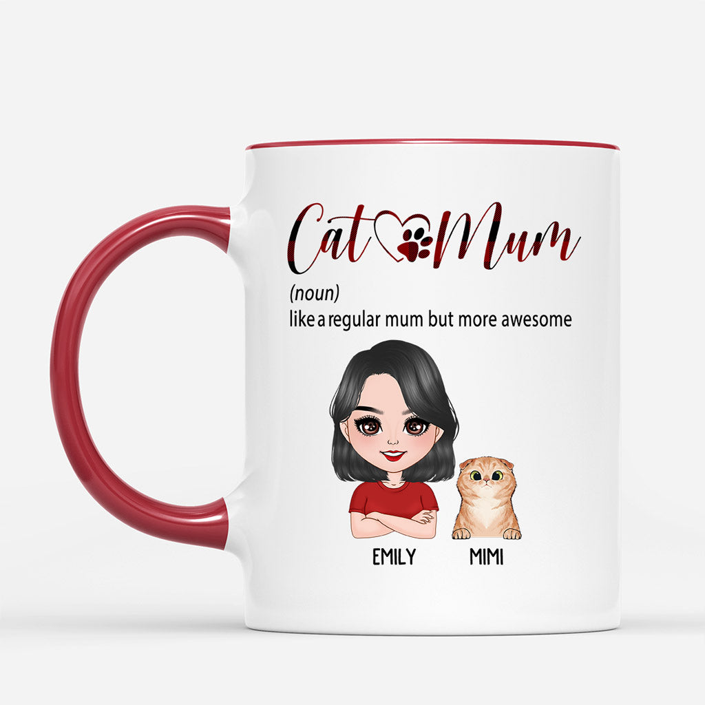 Cat Mum - Personalised Gifts | Mugs for Cat Lovers