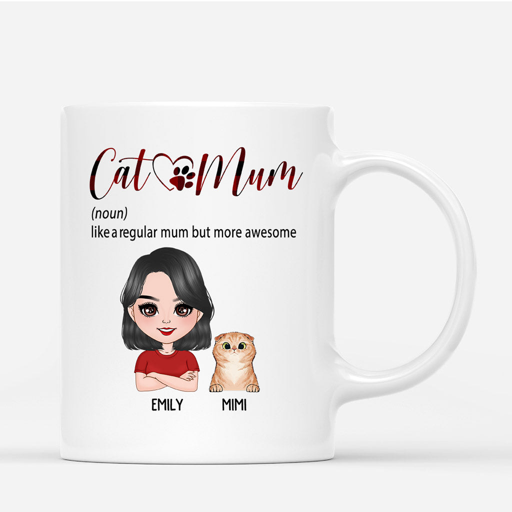 Cat Mum - Personalised Gifts | Mugs for Cat Lovers