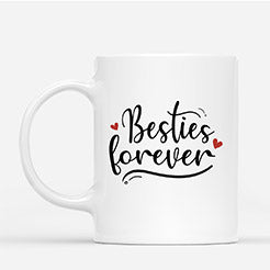 Besties Forever - Personalised Gifts | Mug for Besties/Best Friends