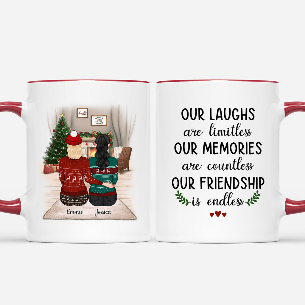 Our Friendship Is Endless - Personalised Gifts | Mug for Besties