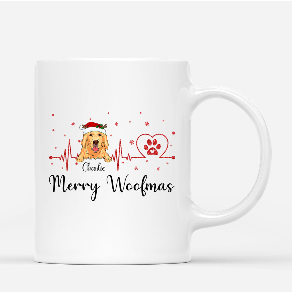 Merry Woofmas - Personalised Gifts | Mugs for Dog Lovers Christmas