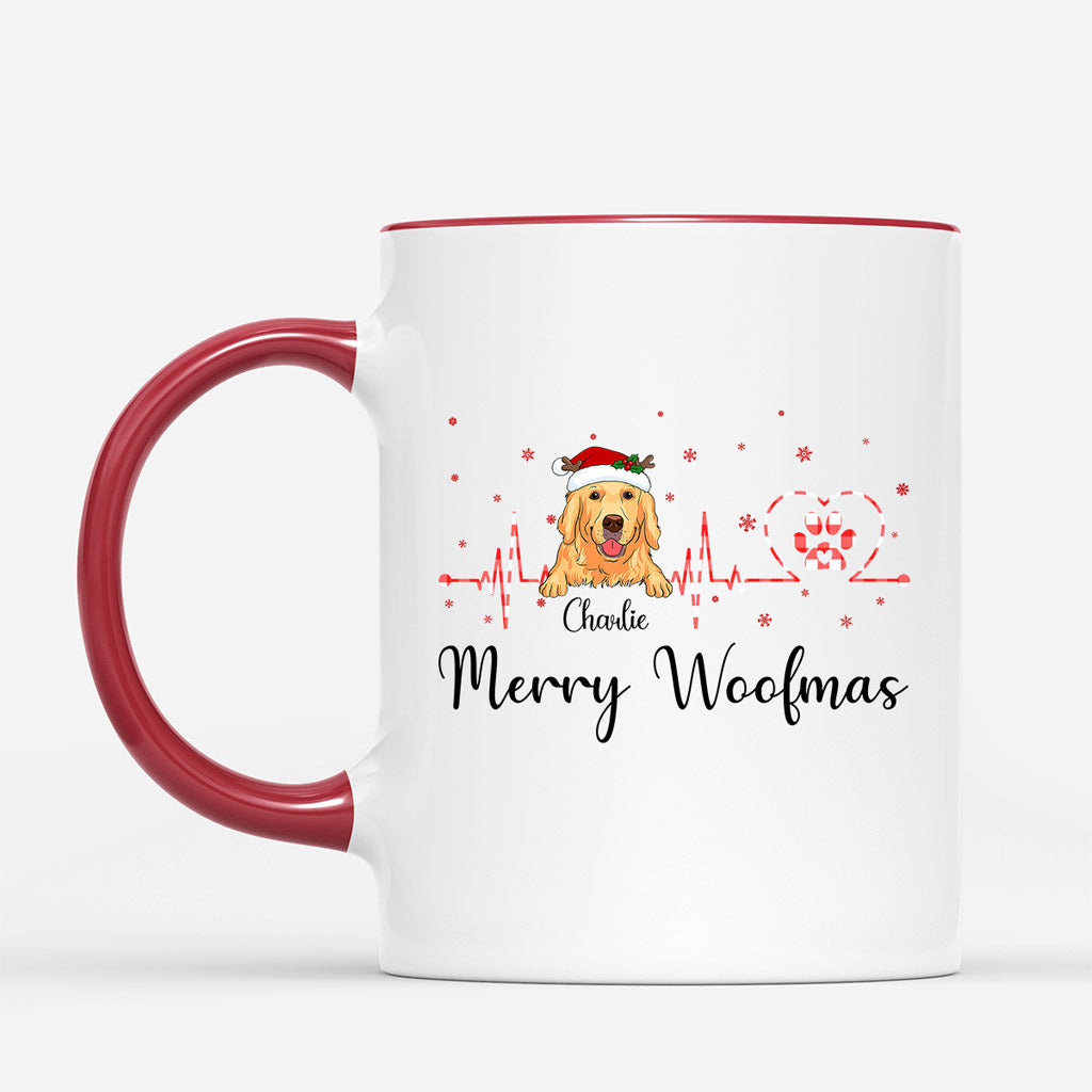 Merry Woofmas - Personalised Gifts | Mugs for Dog Lovers Christmas