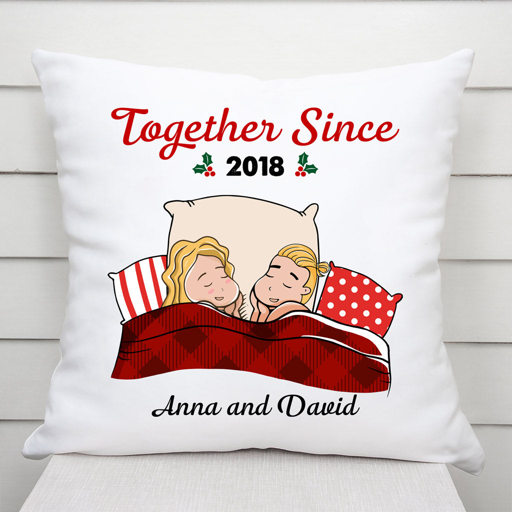 Together Since - Personalised Gifts | Pillow for Couples/Lovers