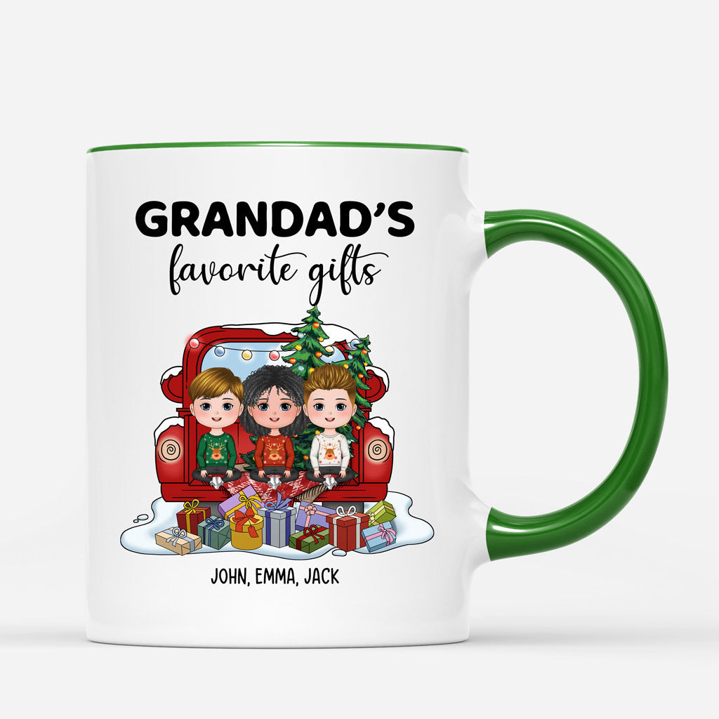Favorite Gifts - Personalised Gifts | Mug for Grandad/Grandma Christmas