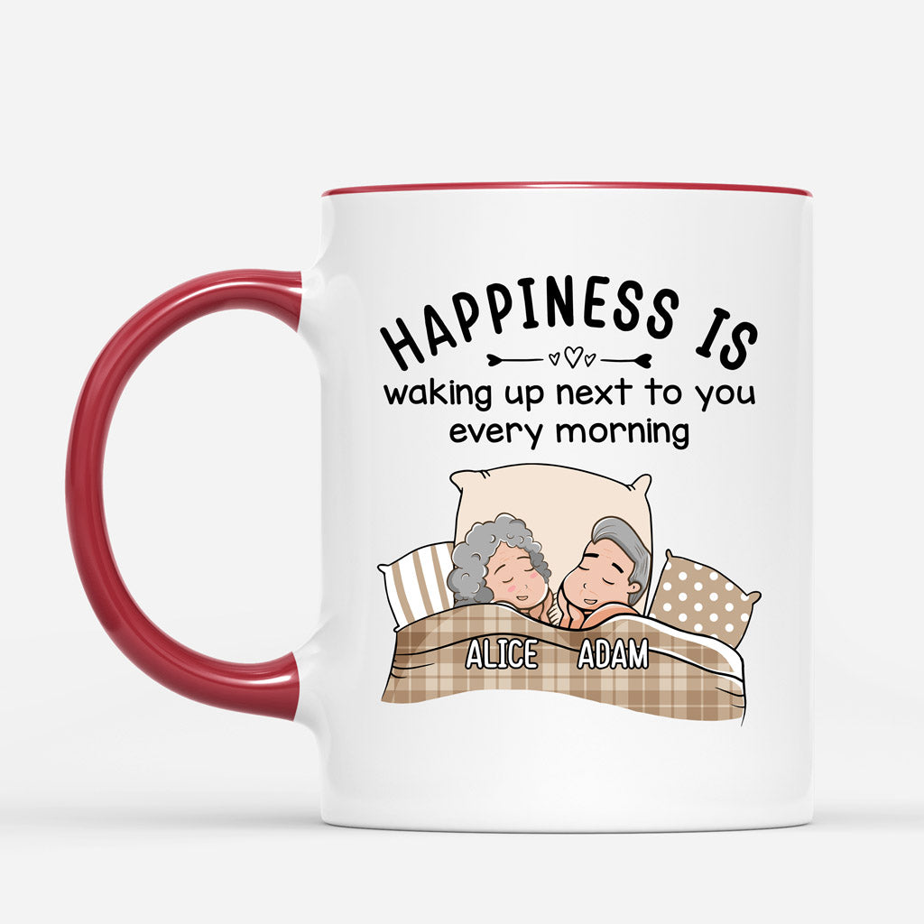 Happiness Is - Personalised Gifts | Mug for Couples/Lovers