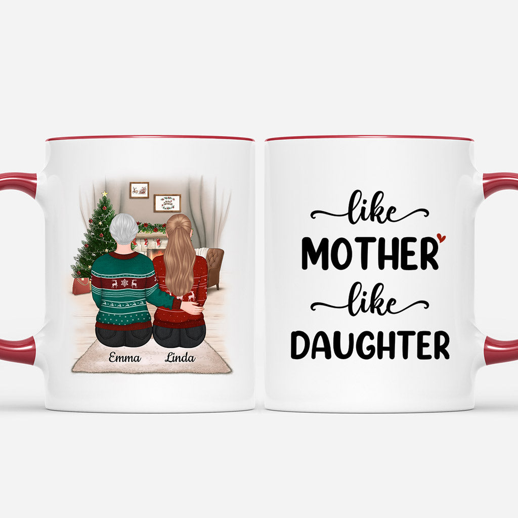 Like Mother Like Daughter - Personalised Gifts | Mug for Grandma/Mum