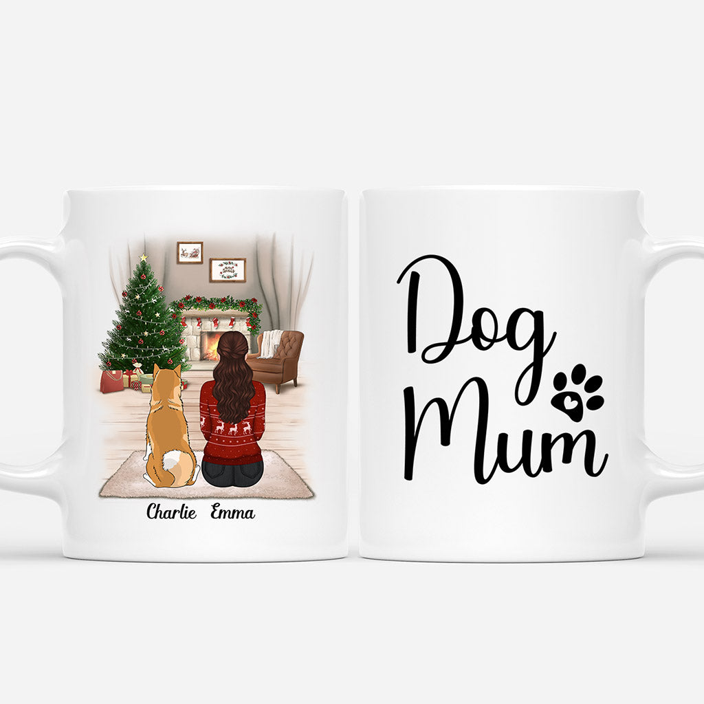 Dog Mum - Personalised Gifts | Mugs for Dog Lovers Christmas