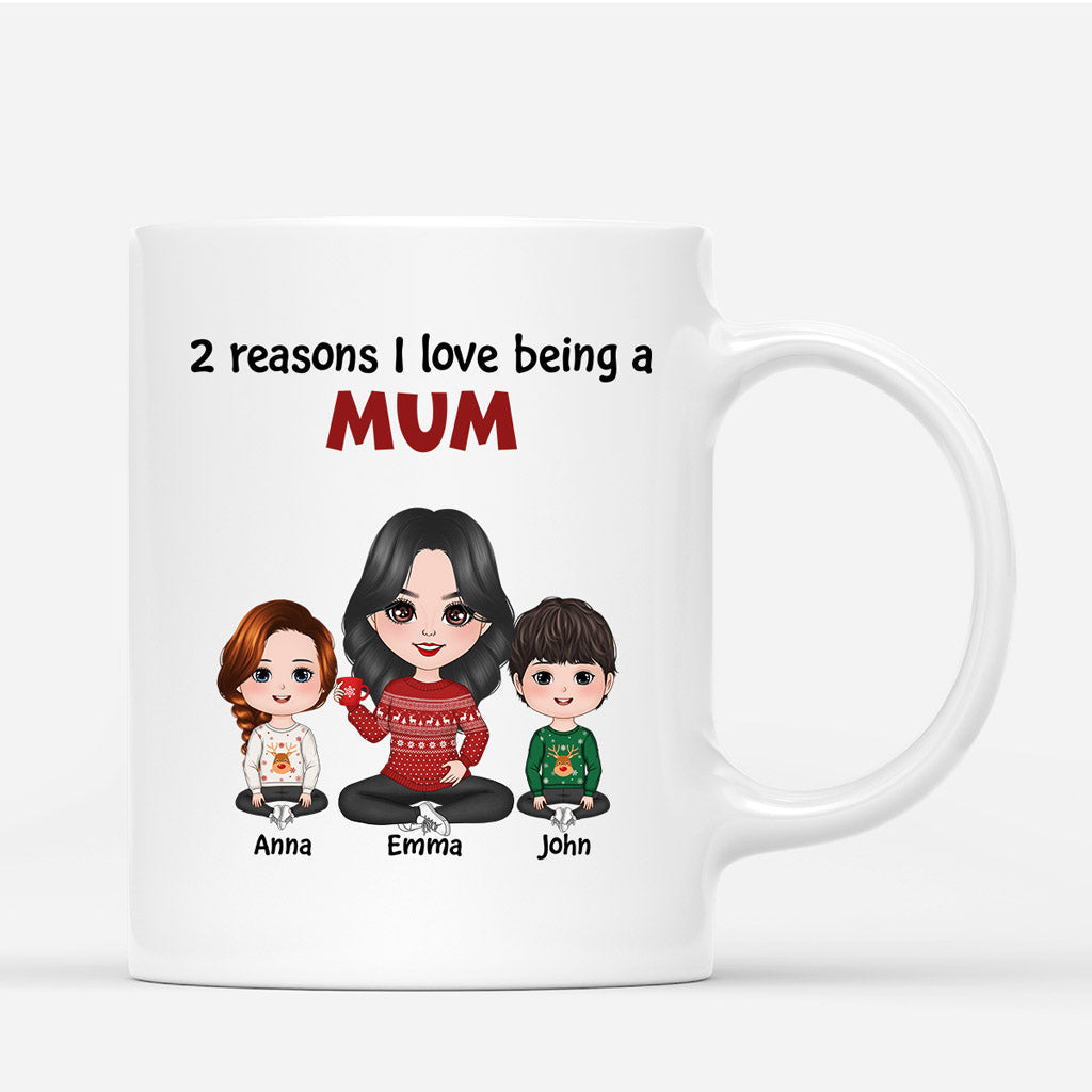 Reasons I Love Being A Mum - Personalised Gifts | Mugs for Grandma/Mum