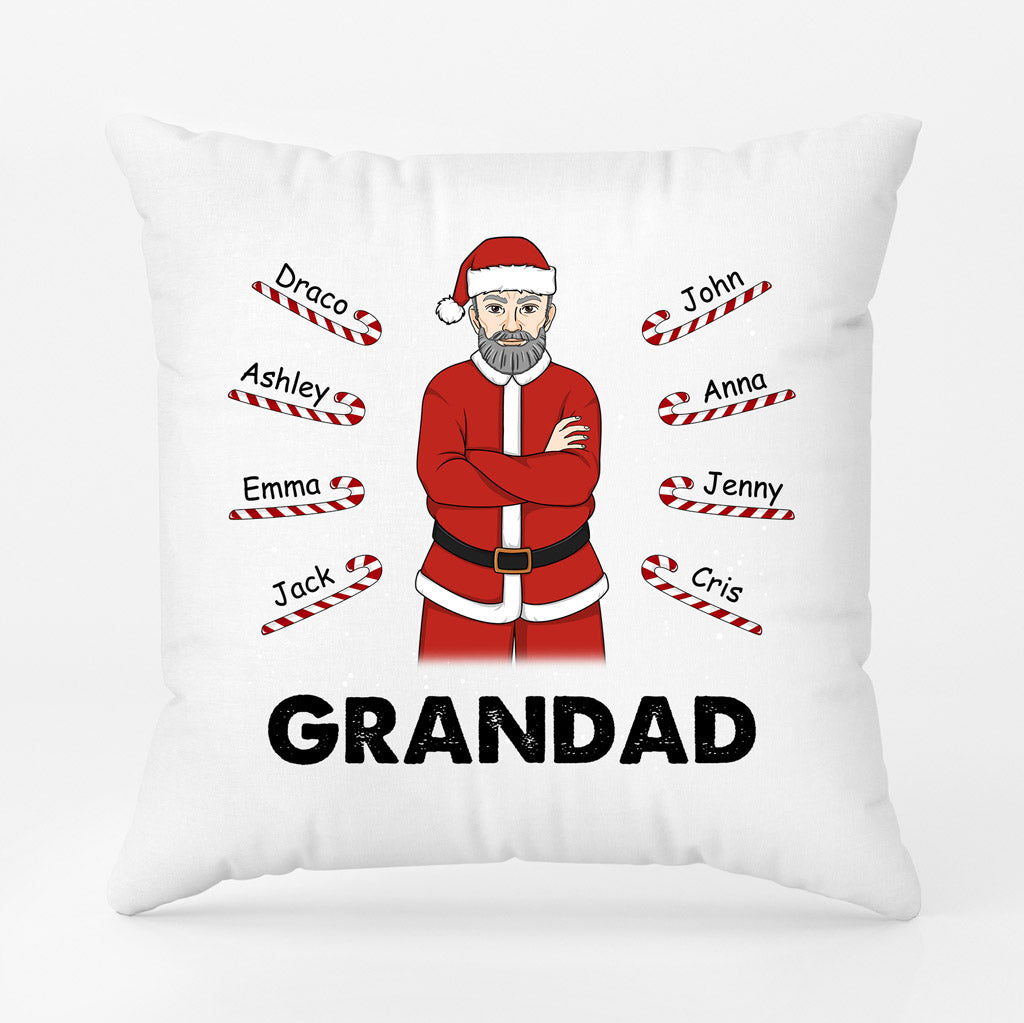 Grandad - Personalised Gifts | Pillow for Grandad/Dad Christmas