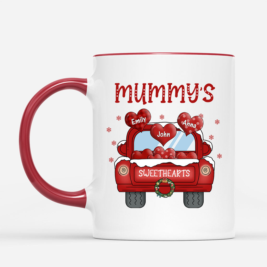 Mummy's Sweethearts - Personalised Gifts | Mugs for Grandma/Mum Christmas