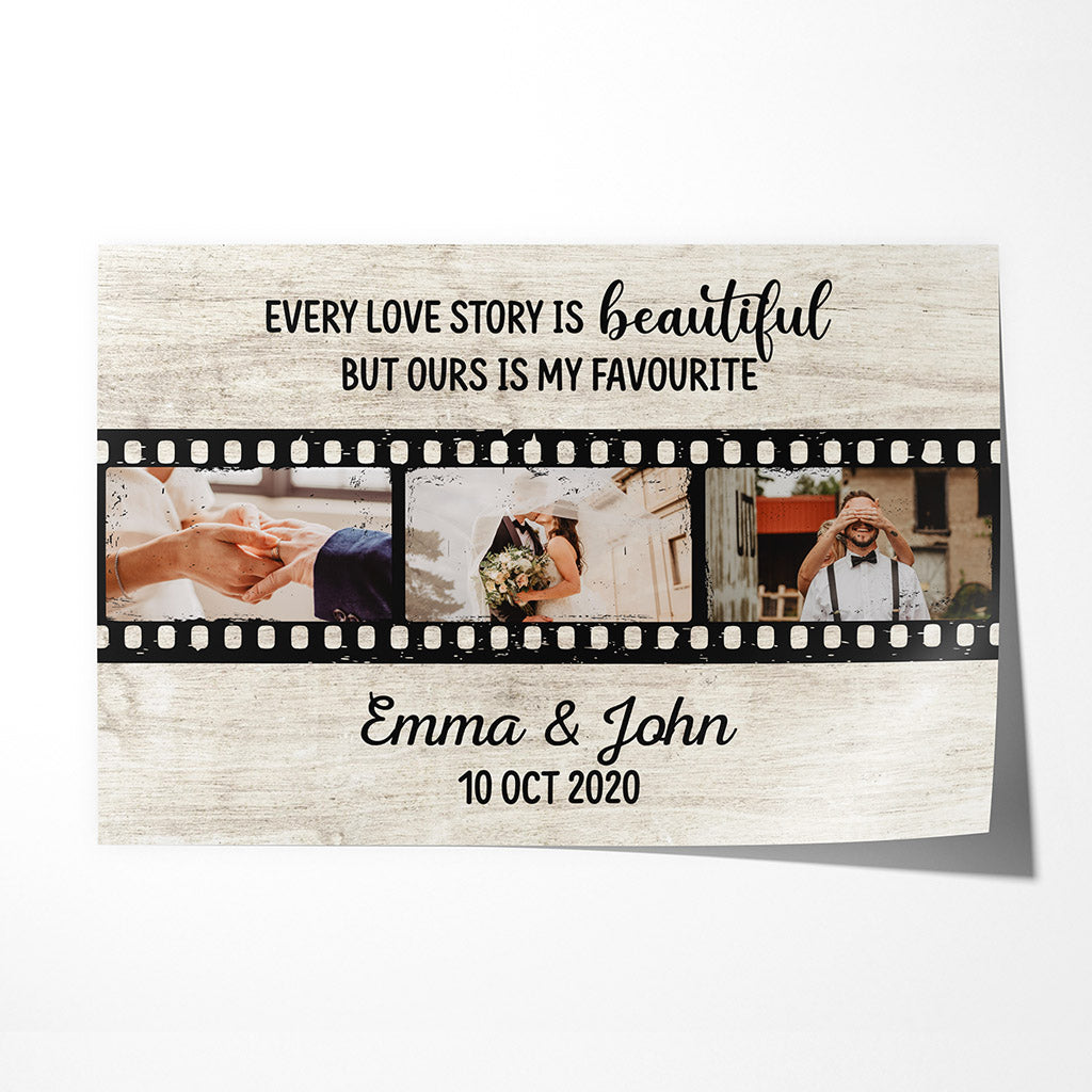 Our Love Story - Personalised Gifts | Posters for Couples/Lovers