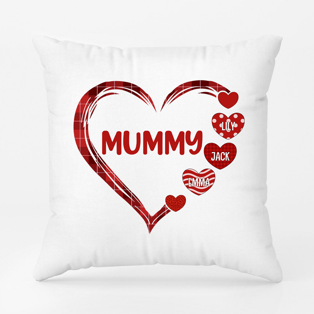 Grandma's Sweetheart - Personalised Gifts | Pillow for Grandma/Mum