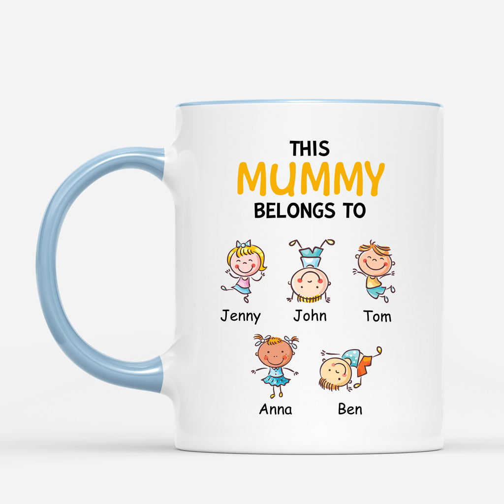 This Grandma/Mummy Belongs To - Personalised Gifts | Mugs for Grandma/Mum