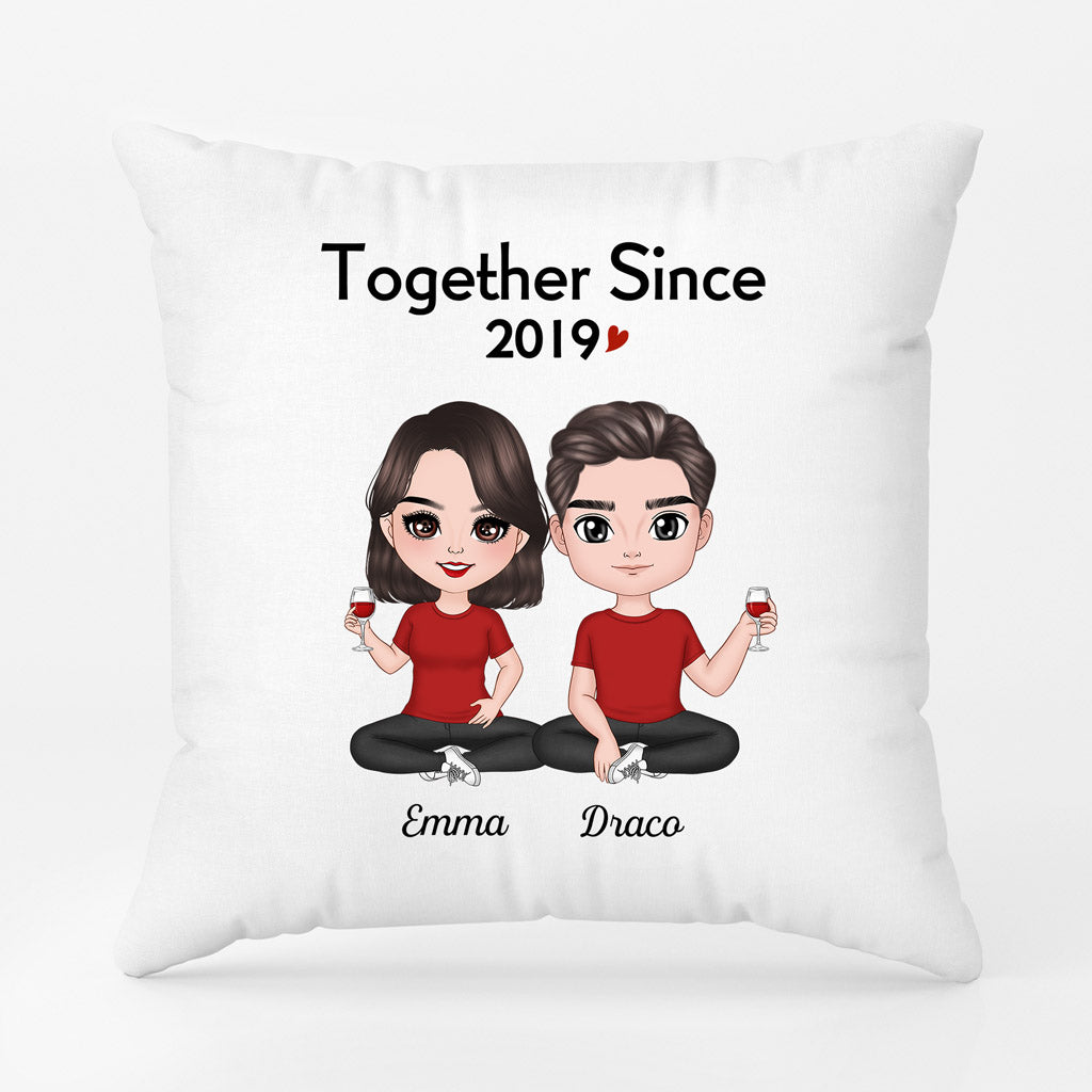 Together Since - Personalised Gifts | Pillow for Couples/Lovers