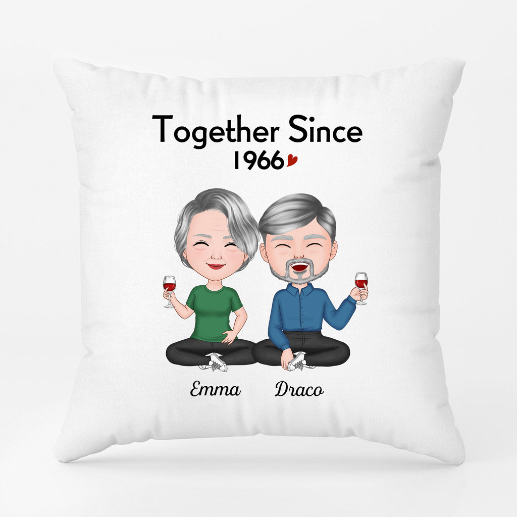 Together Since - Personalised Gifts | Pillow for Couples/Lovers