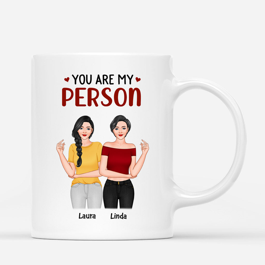 Bestie You Are My Person - Personalised Gifts | Mugs for Best Friends/Besties