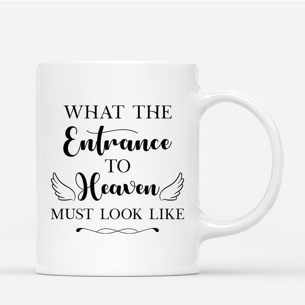 What The Entrance To Heaven- Personalised Gifts | Mugs For Dog Lovers