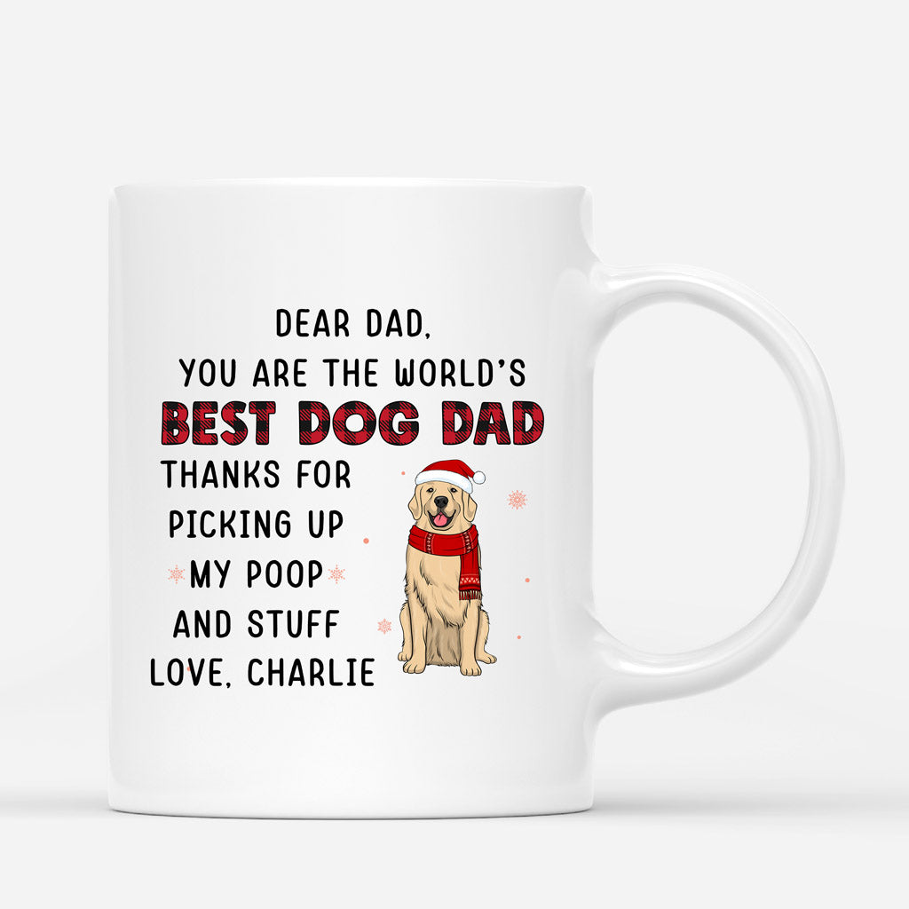 Best Dog Dad - Personalised Gifts | Mugs for Dog Lovers