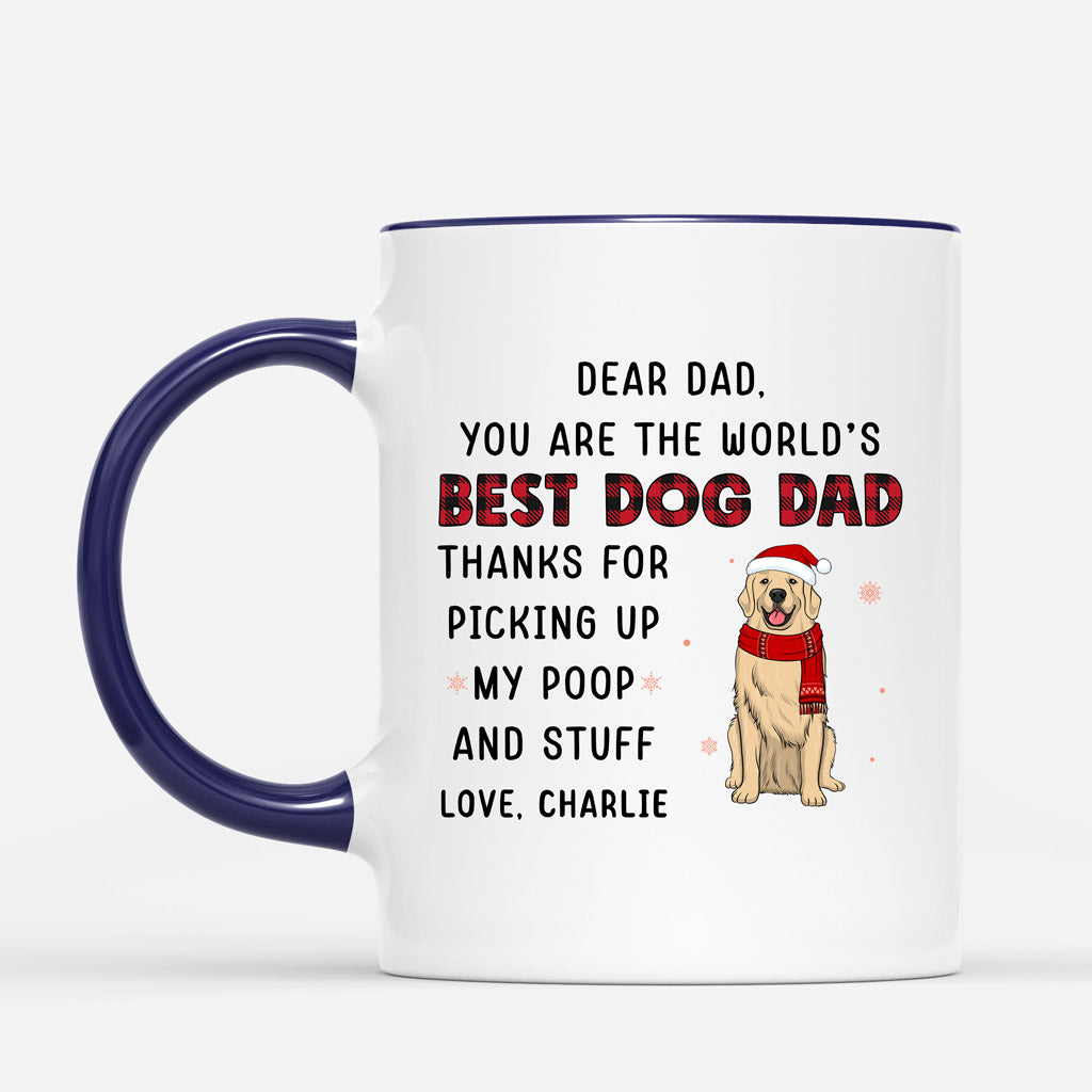 Best Dog Dad - Personalised Gifts | Mugs for Dog Lovers