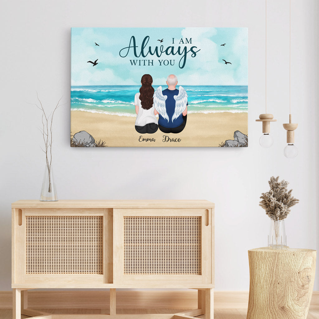 Always With You - Personalised Gifts | Canvas for Grandma/Grandad
