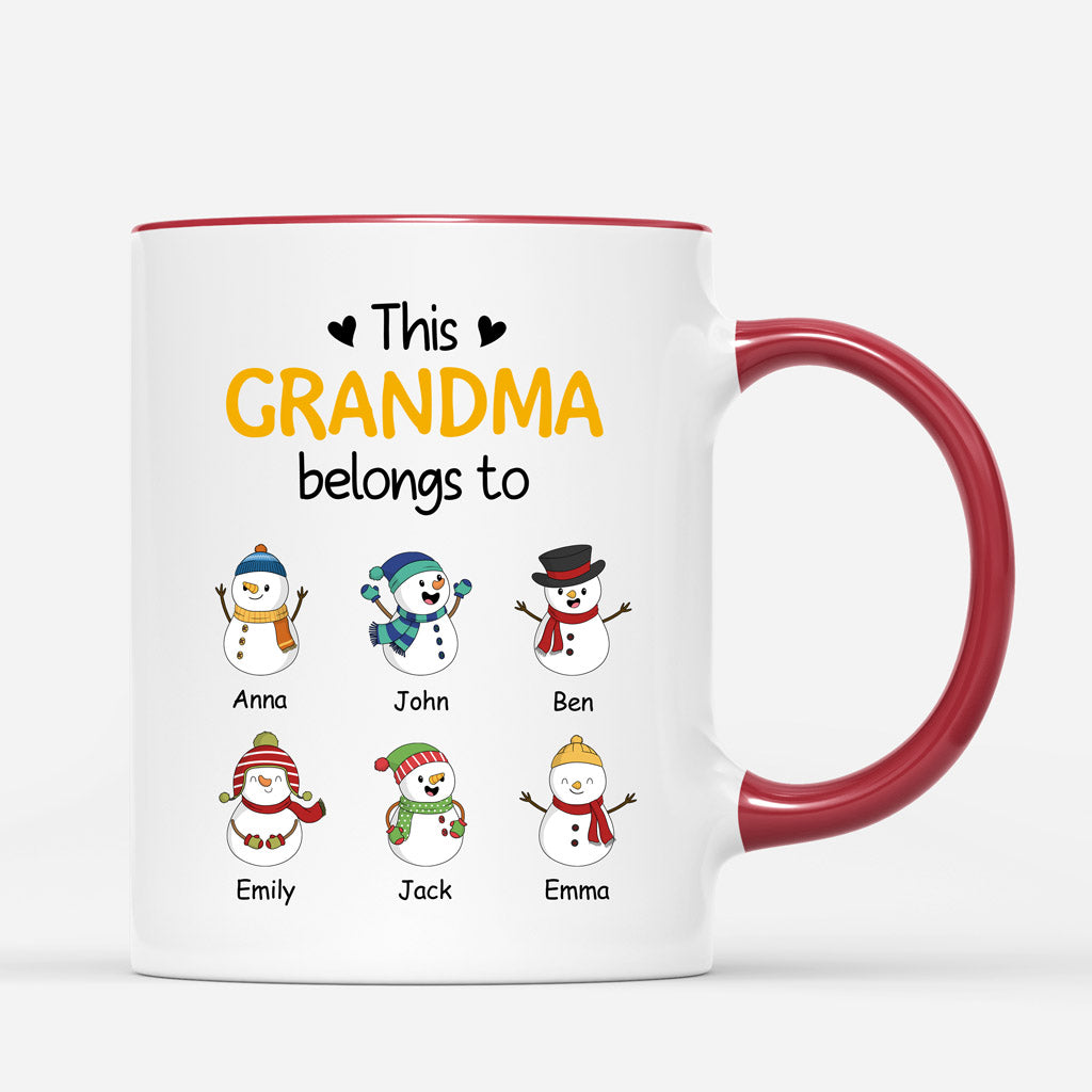 This Grandma Belongs To - Personalised Gifts | Mugs for Grandma/Mum