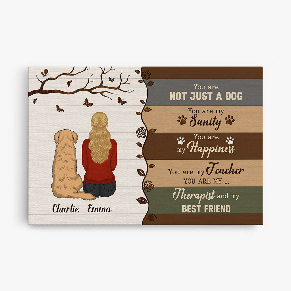 You Are Not Just A Dog - Personalised Gifts | Canvas for Dog Lovers
