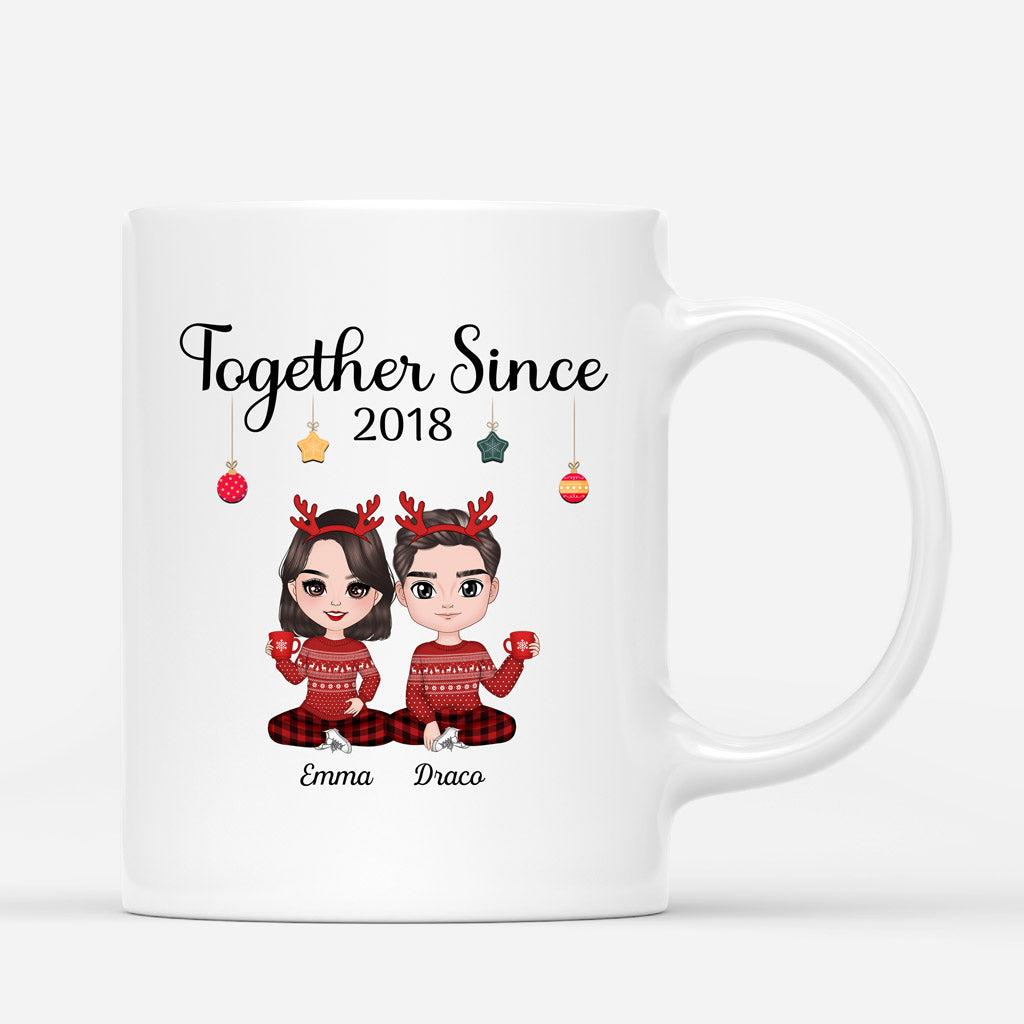 Together Since - Personalised Gifts | Mugs for Couples/Lovers Christmas