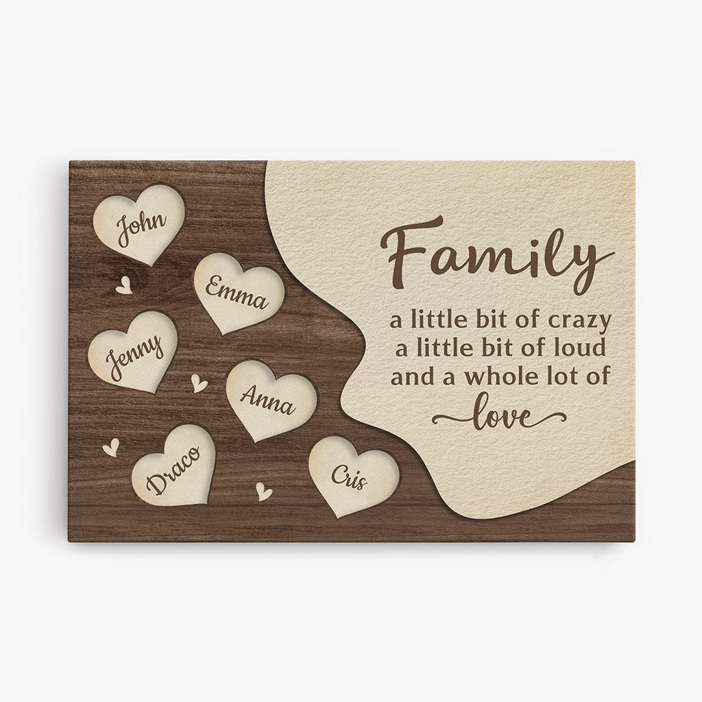 Family - Personalised Gifts | Canvas for Family